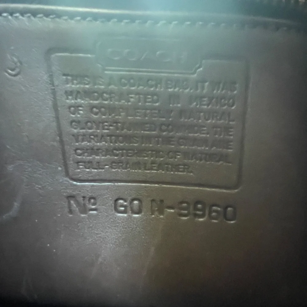 Vintage Coach Leather Mini Backpack, - Picture 7 of 7